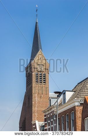 Tower Of The St. Dionysius Church In Rijssen, Netherlands