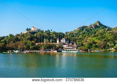Mount Abu And Nakki Lake. Mount Abu Is A Hill Station In Rajasthan State, India.