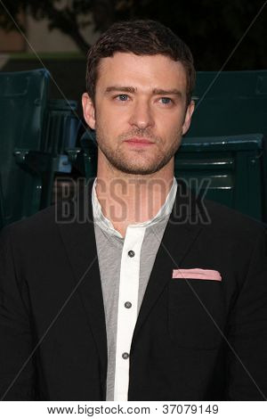 LOS ANGELES - 19.September: Justin Timberlake kommt bei den 