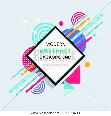 Modern Abstract Geometric Pattern Design