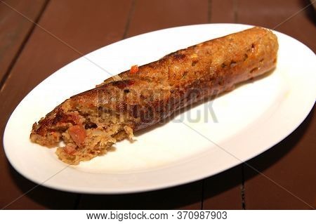 Embutido Cured Dry Sausage Meal Serve In Restaurant Menu