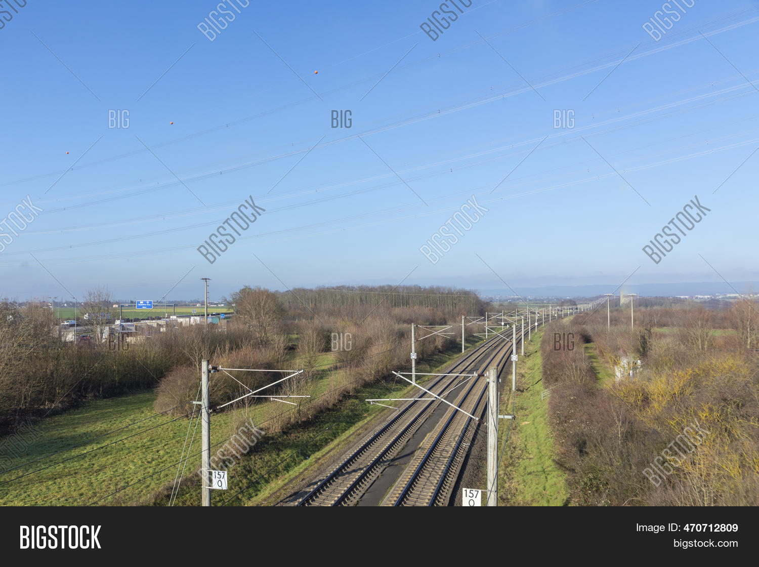 Rails Electrification Image & Photo (Free Trial) | Bigstock