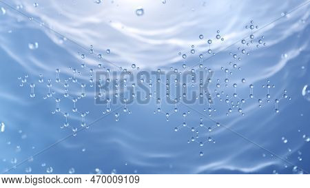 Degarelix Molecular Structure, 3d Model Molecule, Firmagon, Structural Chemical Formula View From A 