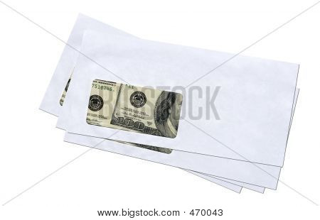Enveloppes avec de l'argent
