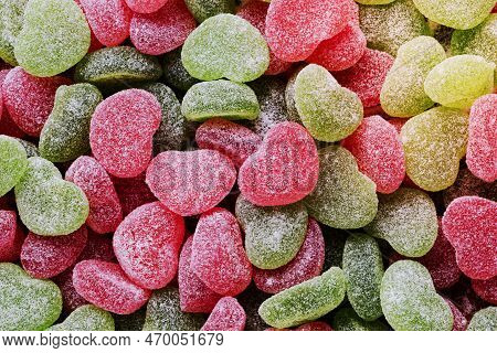 A Image Of Multi Colored Sweet Candies