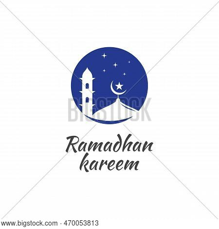 Marhaban Ya Ramadhan Logo Template And Islamic Symbol