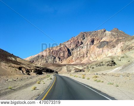 Beautiful Artist Drive In Death Valley National Park