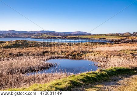 Dunkineely Seen From Mcswynes Castle At St Johns Point In County Donegal - Ireland.