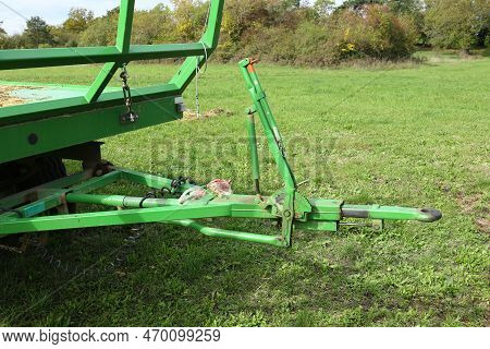 The Handbrake On The Drawbar Of A Trailer Is Applied