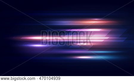 Modern Abstract High-speed Movement Background. Colourful Dynamic Geometric Overlapping Motion. Move