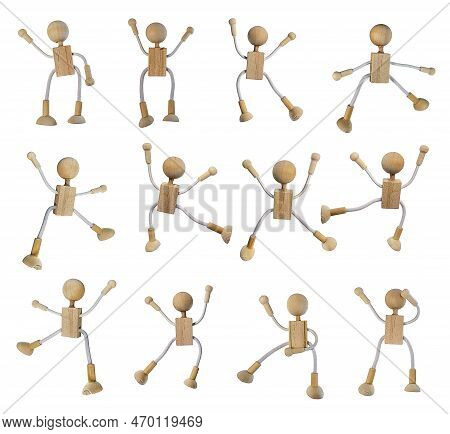 Energetic Dance Line Scenario Of Movement And Motion