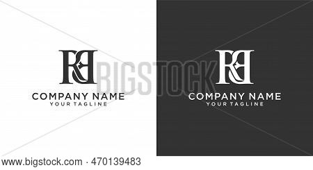 Rb Or Br Initial Letter Logo Design Concept.