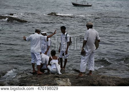 Offering On The Beach