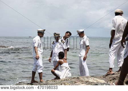 Offering On The Beach