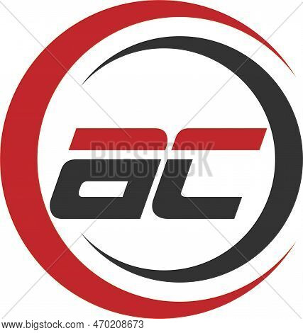 Ac Logo Design And Vector With White Background