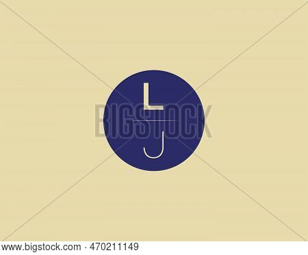 Lj Letter Modern Elegant Logo Design Vector Images