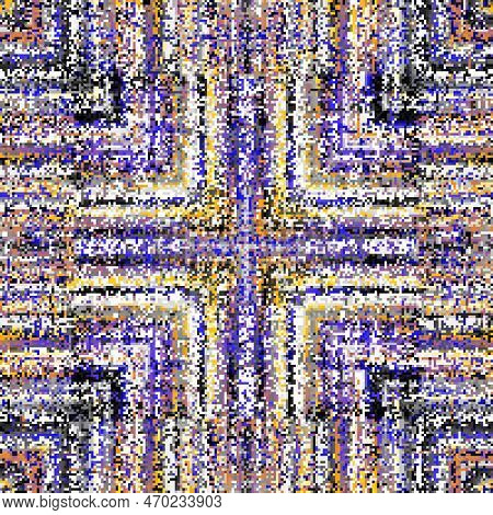 Pattern Of A Random Small Dots. Seamless Image