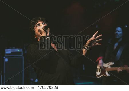 Mt. Clemens, Michigan -usa- January 28, 2023: Xyz Performing At The Emerald Theatre As Special Guest