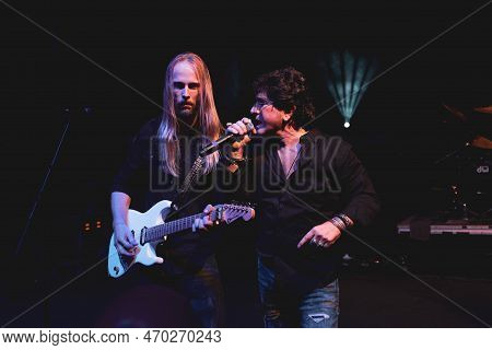 Mt. Clemens, Michigan -usa- January 28, 2023: Xyz Performing At The Emerald Theatre As Special Guest