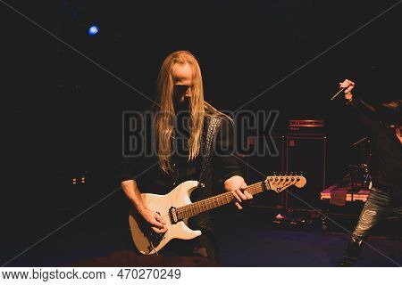 Mt. Clemens, Michigan -usa- January 28, 2023: Xyz Performing At The Emerald Theatre As Special Guest