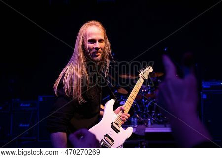 Mt. Clemens, Michigan -usa- January 28, 2023: Xyz Performing At The Emerald Theatre As Special Guest