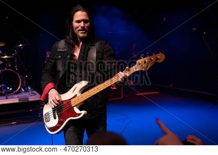 Mt. Clemens, Michigan -usa- January 28, 2023: Xyz Performing At The Emerald Theatre As Special Guest