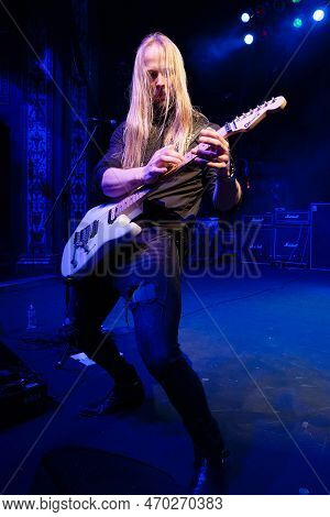 Mt. Clemens, Michigan -usa- January 28, 2023: Xyz Performing At The Emerald Theatre As Special Guest