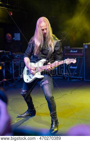 Mt. Clemens, Michigan -usa- January 28, 2023: Xyz Performing At The Emerald Theatre As Special Guest