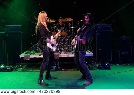 Mt. Clemens, Michigan -usa- January 28, 2023: Xyz Performing At The Emerald Theatre As Special Guest