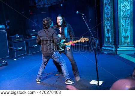 Mt. Clemens, Michigan -usa- January 28, 2023: Xyz Performing At The Emerald Theatre As Special Guest