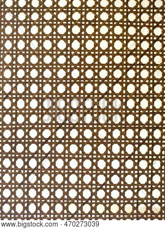 Wicker Basketry Pattern Texture. Backgrounds And Textures. Photography