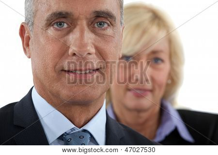 Mature businesspartners