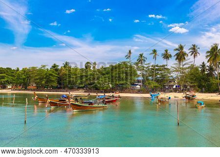 Tropical Beach At Koh Mook (koh Muk) Island, Thailand