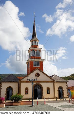 The Saint-henri Church Of Anses-darlet, Near The Beach, Is Known As One Of The Most Beautiful Sites 
