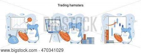 Trading Hamster, User Who Does Not Understand Economics And Finance, Dreams Of Getting Rich On Crypt