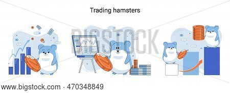Trading Hamster, User Who Does Not Understand Economics And Finance, Dreams Of Getting Rich On Crypt