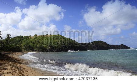 Strand von Tartane, Martinique Insel
