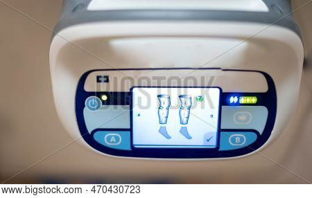 The Orthopedic Department With The Intermittent Pneumatic Compression Equipment. It Is A Device That