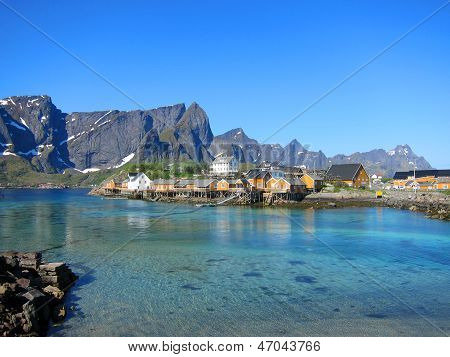 Lofoten-Insel in Norwegen