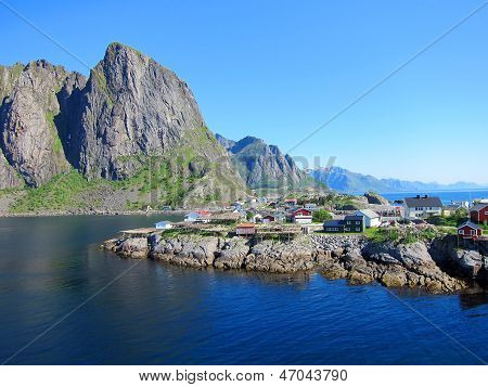 Lofoten-Insel in Norwegen