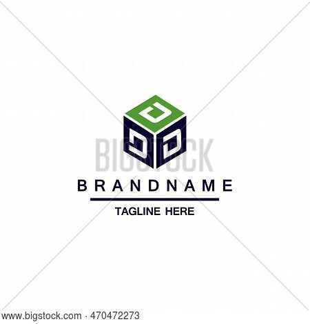 D Dd Ddd Letter Logo Design Creative Modern Letters Vector Icon Logo Illustration