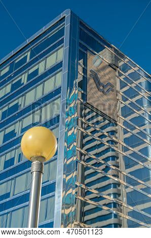 Madrid, Spain - December 27, 2021: View Of The Acerinox Headquarters In Madrid, Spain. Acerinox Is A