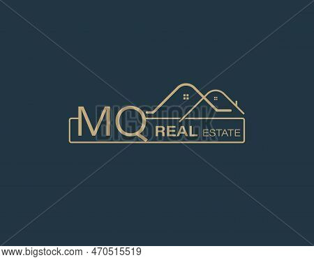 Mq Real Estate & Consultants Logo Design Vectors Images. Luxury Real Estate Logo Design
