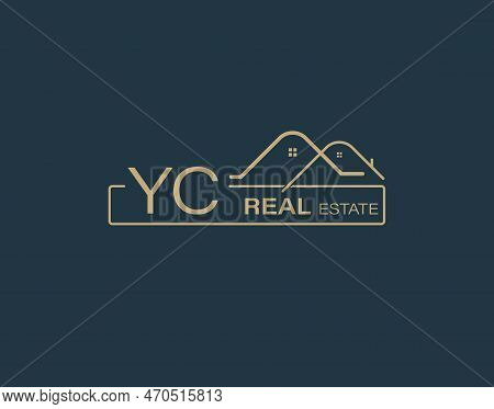 Yc Real Estate & Consultants Logo Design Vectors Images. Luxury Real Estate Logo Design