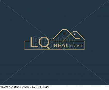 Lq Real Estate & Consultants Logo Design Vectors Images. Luxury Real Estate Logo Design