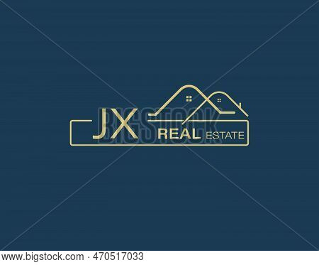 Jx Real Estate & Consultants Logo Design Vectors Images. Luxury Real Estate Logo Design