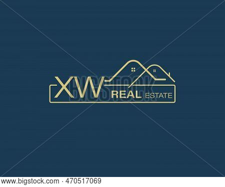 Xw Real Estate & Consultants Logo Design Vectors Images. Luxury Real Estate Logo Design