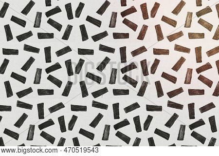 A Image Of Black Rectangle Block Print Pattern Background