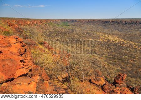 Waterberg Plateau National Park, Kalahari, Otjiwarongo, Namibia, Africa. Beautiful African Landscape