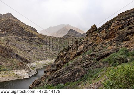 Rainbow Over The Mountains: A Vision Of Beauty